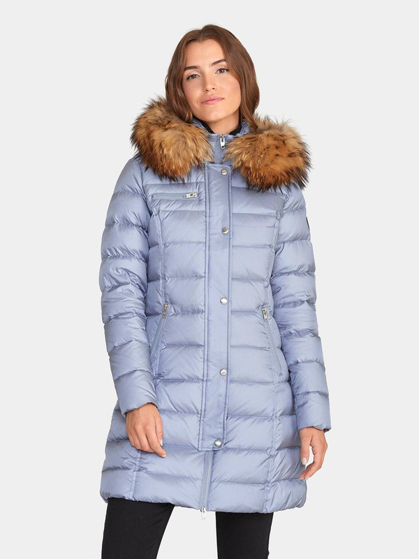ROCKANDBLUE JOYCE COAT 90 cm  Płaszcz puchowy o dopasowanym kroju