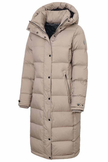 ROCKANDBLUE FALCON 110 cm - Długi puchowy damski płaszcz 