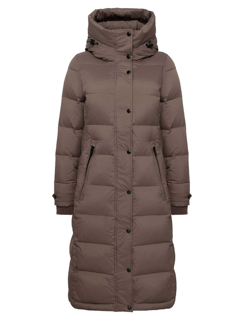 ROCKANDBLUE FALCON 110 cm - Długi puchowy damski płaszcz 