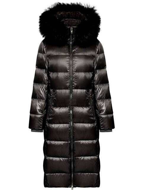 ROCKANDBLUE ADREA RX 110 cm - Damski płaszcz puchowy o wąskim kroju