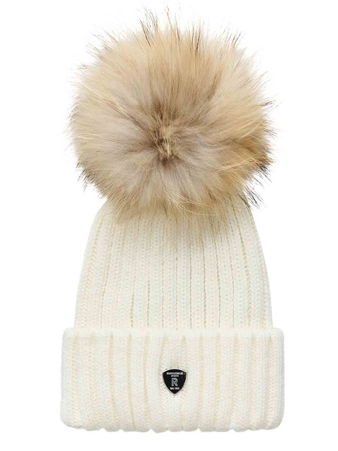 ROCKANDBLUE Czapka POM POM WHITE